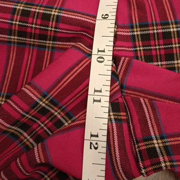 Jules & Leopold Size L Red Holiday Plaid Pull-on Pants (EUC) - Picture 6 of 11